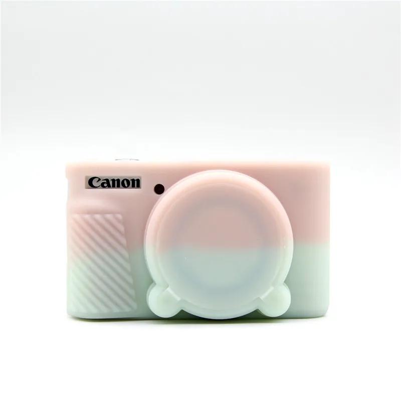 Soft Silicone Case Camera Bag Skin For Canon PowerShot SX730 SX740 SX740HS Rubber Camera Case Cover
