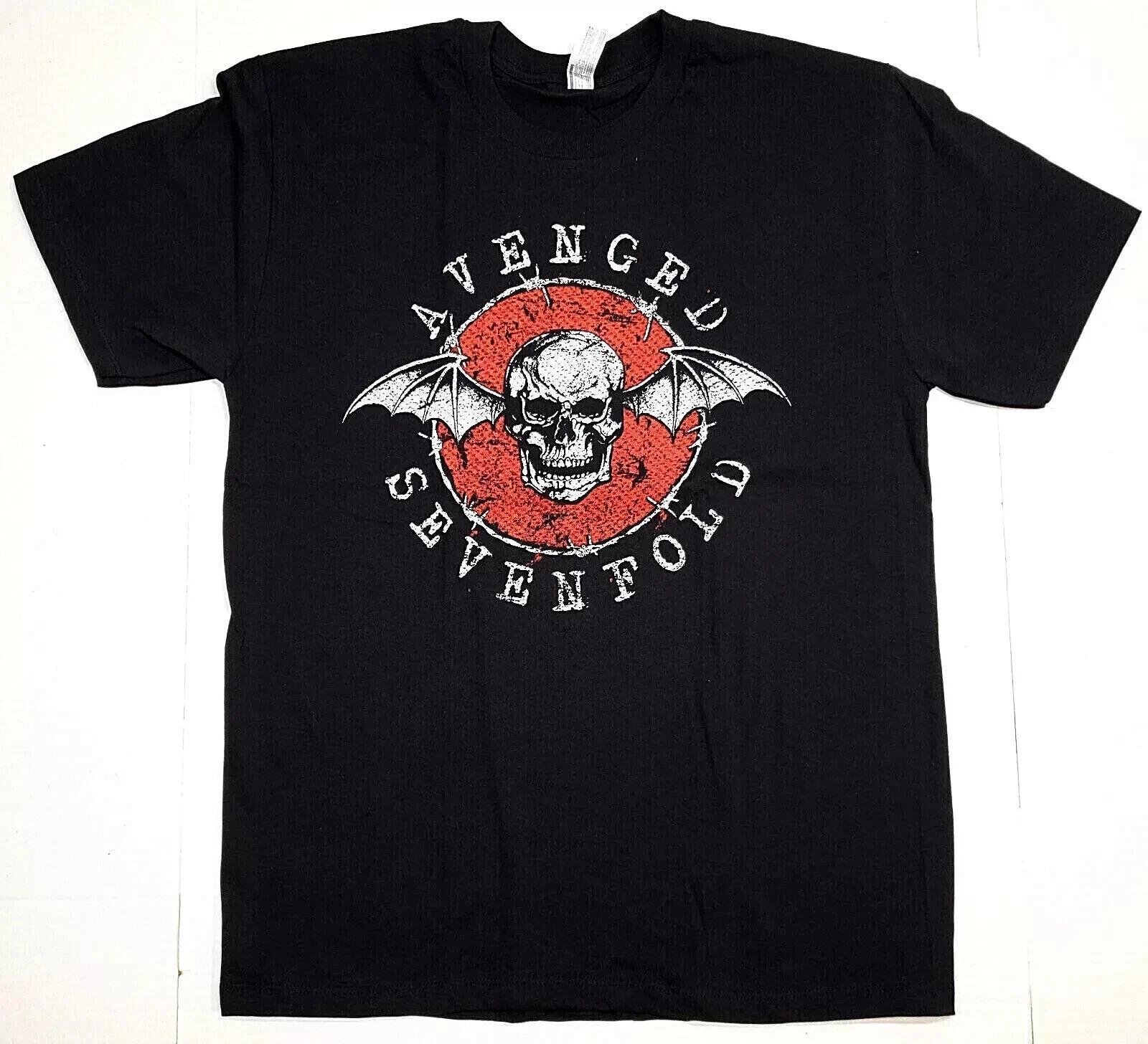 AVENGED SEVENFOLD T-shirt Heavy Metal A7X Tee Adult Men s New S