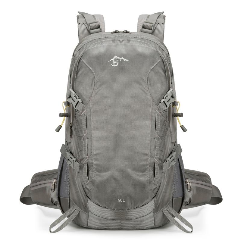 

Multifunctional Sports Backpack for Men and Women Large Capacity Hiking, Scratch-resistant Wear-resistant Mountaineering Bag One size серый