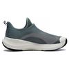 Li Ning Soft Go Comfortable Slip Resistant, Abrasion Resistant, Breathable Low top Sports Casual Shoes Men's Gray Blue AGLT105-4