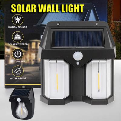 Neue Solar-Wolframfadenlampe, wasserdicht für den Außenbereich, intelligente Induktions-Wandleuchte, Beleuchtung für Hof, Garten, Villa, Nachtlicht