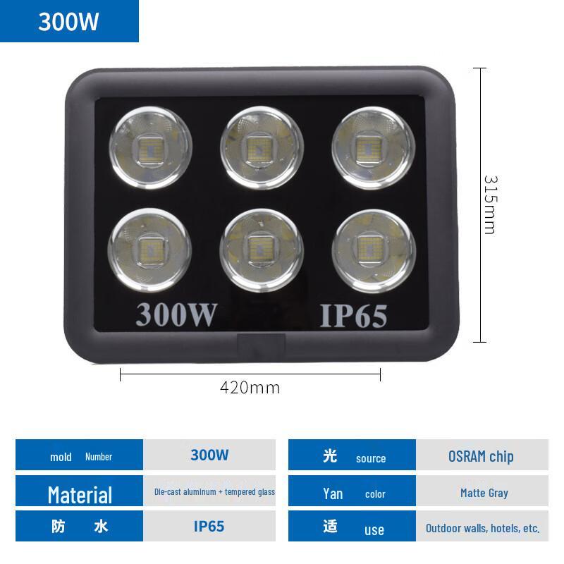 Outdoor Waterproof LED Floodlight