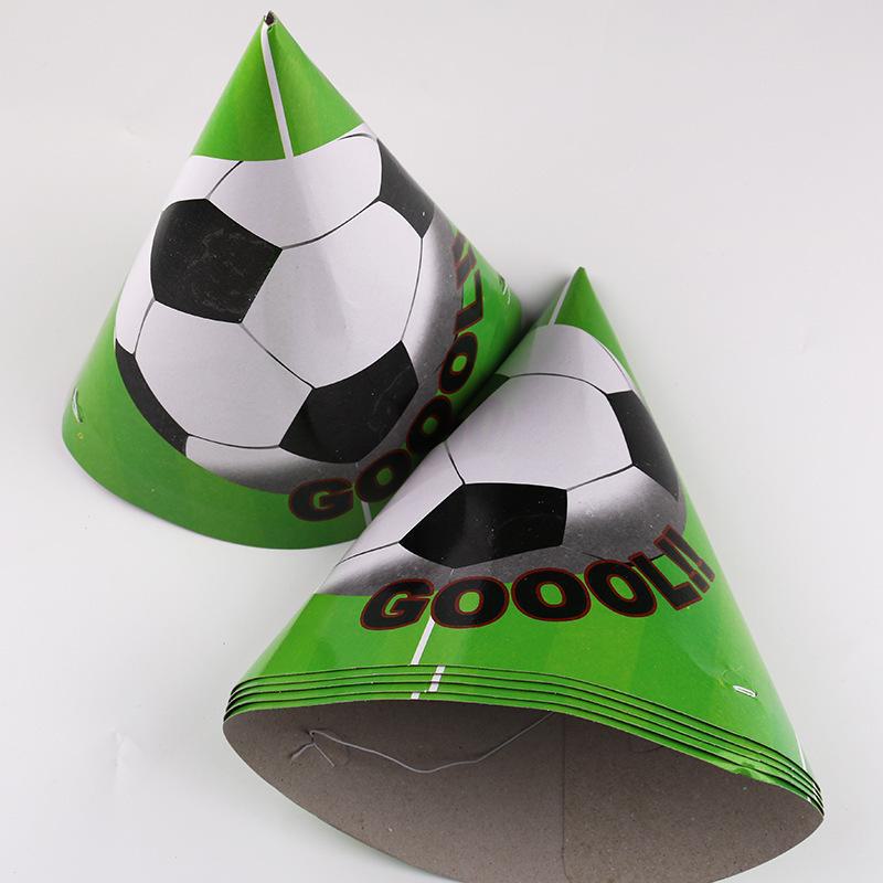Hot-Selling Cartoon Kids' Birthday Party Football Pattern Set