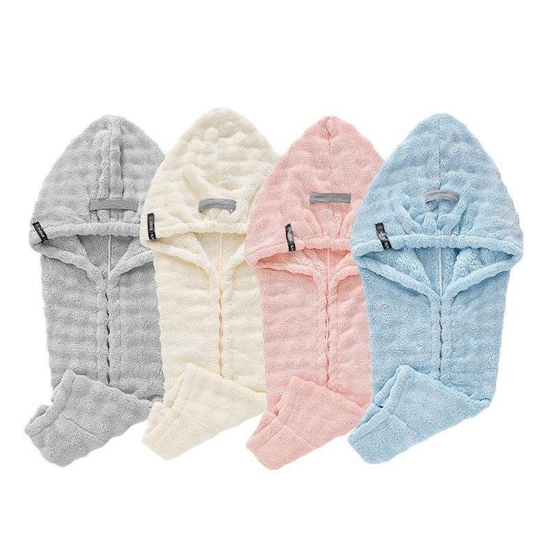 Women's Soft Thickened Super Absorbent Quick-Dry Hair Wrap Towel 2025