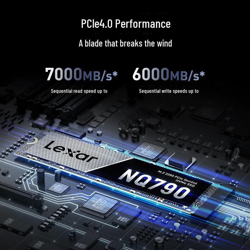 Lexar NQ790 1TB SSD M.2 NVMe PCIe 4.0x4 Solid State Drive