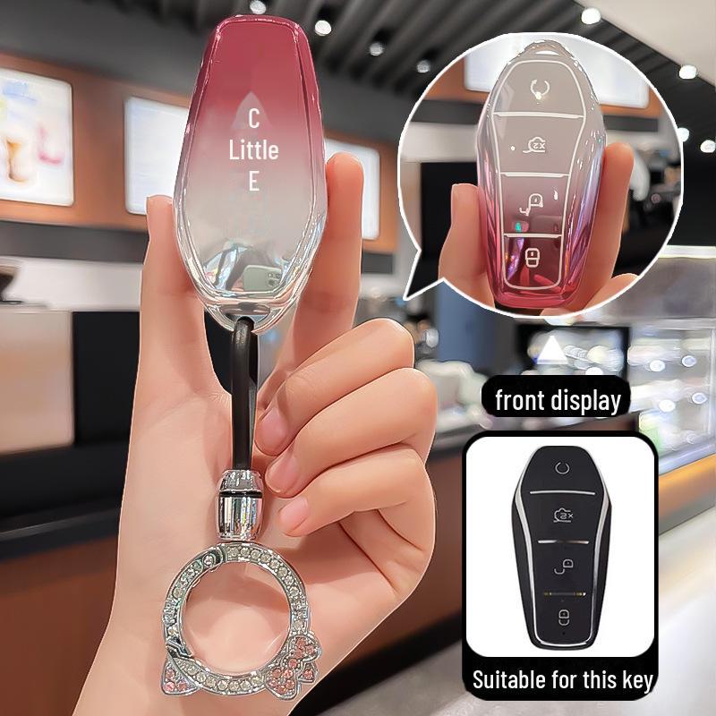 Compatible with BYD Key Covers: Song, Qin, L, Yuan PLUS, Dolphin, Han EV, Tang Pro, Seagull, Destroyer 05, Seal.