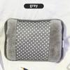 Winter Charging Electric Hot Water Bag (EU 220V 500W) – Double Insert Dot Pattern, Rechargeable Hand Warmer, Special for Warmth