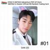 ATEEZ X ANITEEZ POP UP Store 'Aniteez in Illusion' Carte photo officielle MD Trading