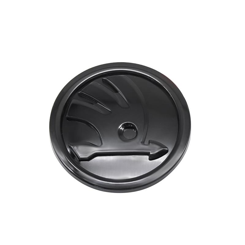 ZDVK6 2026 Hot For SKODA 8/9/10cm Emblem Car Front Hood Badge Rear Trunk Sticker For Skoda S Skoda Kodiaq Fabia Kamiq Karoq Octavia 3