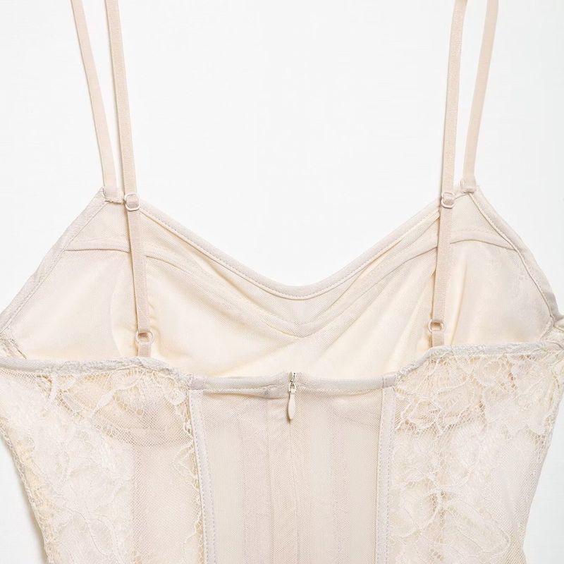 Kaslead New Arrival Women's Clothing Fashion Style Fashion Lace Corset Tops 1131344 942