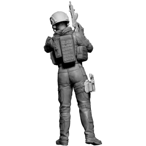 Master Box 1/24 Modern Warfare Series 1 Corporal Jessica & Sergeant James Route Change? Plastic Model MB24068