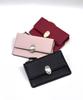 Jillstuart Acc [Tate] Leather Oval Zipper Card Holder 3 Colors