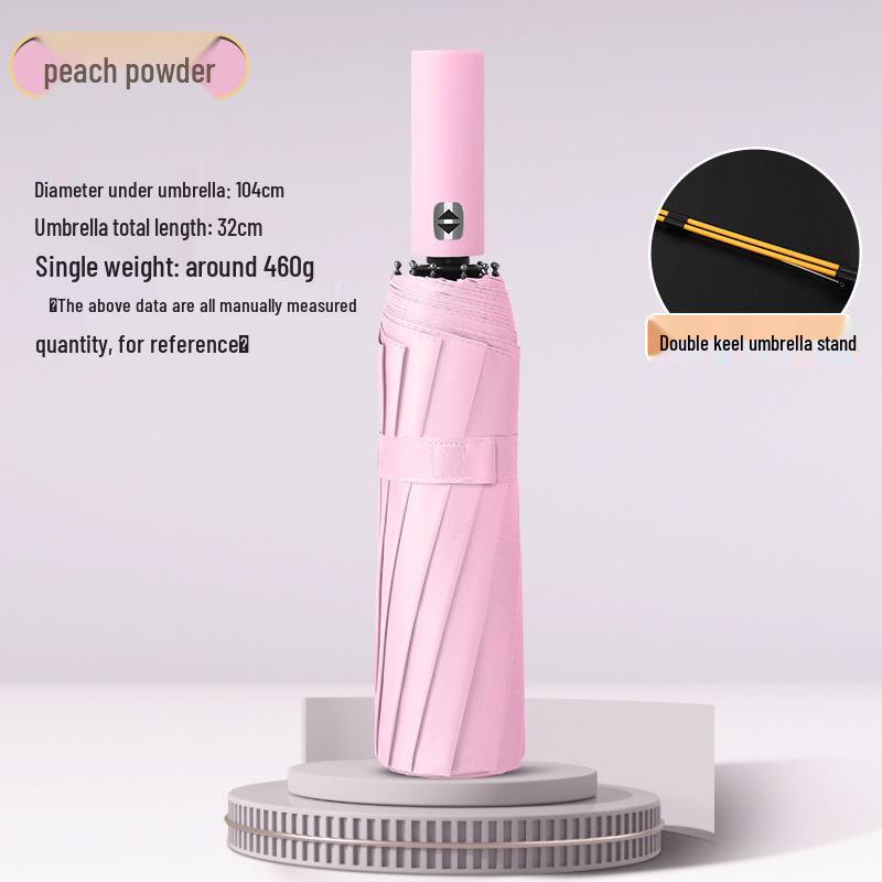 96-Rib XL Windproof Automatic Umbrella: Reinforced, UV Protected for Men & Women