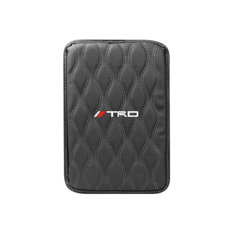 Leather Auto Armrest Pads Protective Waterproof Hand Cushion Styling for Toyota Trd Camry Prius Prado Corolla Prius Yaris Hilux CHR Camry Auris Vios