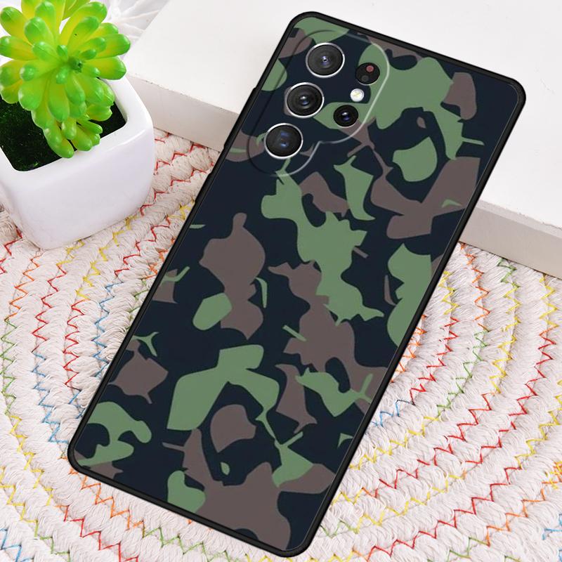 Camouflage pattern Phone Case for Samsung Galaxy note 10 pro S26 Ultra S23 S24 FE S25 S21 S22 PLUS shockproof Cove