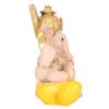 Indian Ganesha Statue Elephant Hindu God Sculpture Resin Decorative Indian Elephant God Ornament for Home Garden