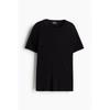 H M sliM FiT T sHirT Black
