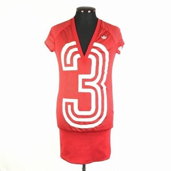 

adidas dress American football style No.3 women S red Ayumi Hamasaki collaboration sportswear