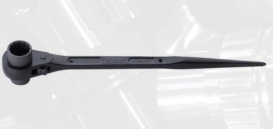 TOP Ratchet Wrench with x 19 Double-Ended Chisel, RM-17