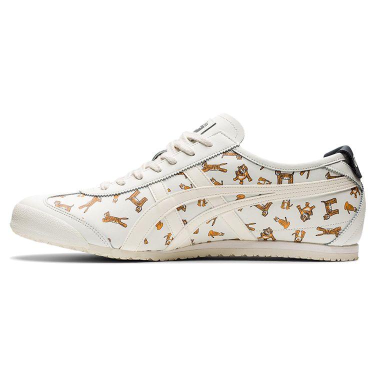 Onitsuka Tiger Unisex Mexico 66 Tiger Pattern White 1183B785-100 36