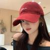 Cappellino da baseball coreano ricamato da uomo e da donna, con visiera regolabile, colore morbido, per sport all'aria aperta, protezione solare, hip hop, unisex