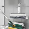 Escova Esfregona de Chão 3 em 1 Cabo Longo Removível Ajustável Rodo Vassoura Ferramentas Azulejo Mágico Rodo Limpeza Cozinha Banheiro Escova