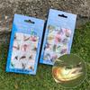 Dry Wet Flies Fly Fishing Lure Hooks Fly Streamers Nymphs Flies Fly Artificial Bait Hooks for Bass Trout Salmon