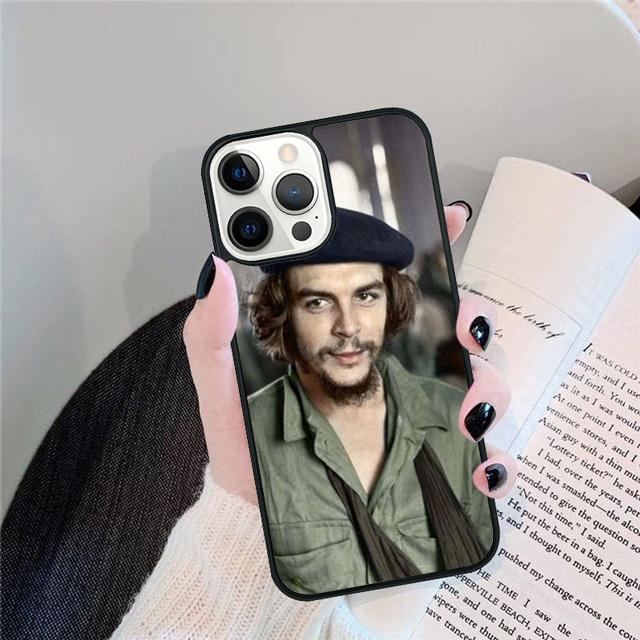 Che guevara Rauchend Zigarre Muschel für iPhone 17 Air 15 16 14 13 12 Pro Max 11 Pro Max Plus Handyhülle Abdeckung