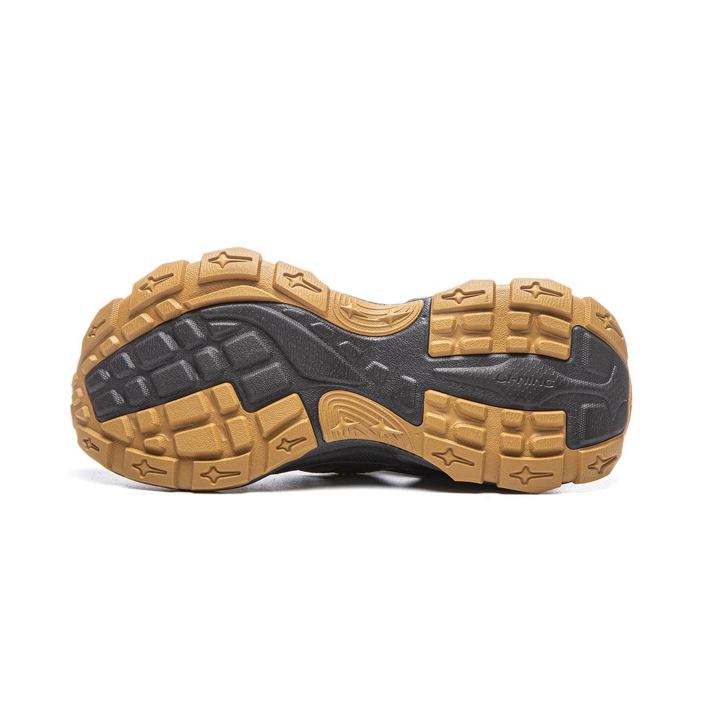 Li Ning Star Halo 2 Slip Resistant, Abrasion Resistant, Lightweight River Trekking Shoes Men's Green Gray AGUW013-5