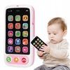 Educational Toy Phone for Children Developing Pink +12 Months
