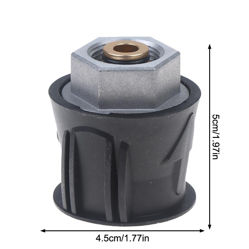 Car Wash Water Spray Head M22-14Mm Quick Connect Adapter For Karcher/Lavor/Nilfisk 2320Psi O-Ring Leakproof Washer Fitting