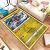 3D Pokemon Garchomp Kortelės Plotas Kilimas Kilimas Svetainei Miegamajam, Biuro Plotams, Patvarus Skalbiamas Mašinoje Kilimėlis Dovana Vaikams Suaugusiems