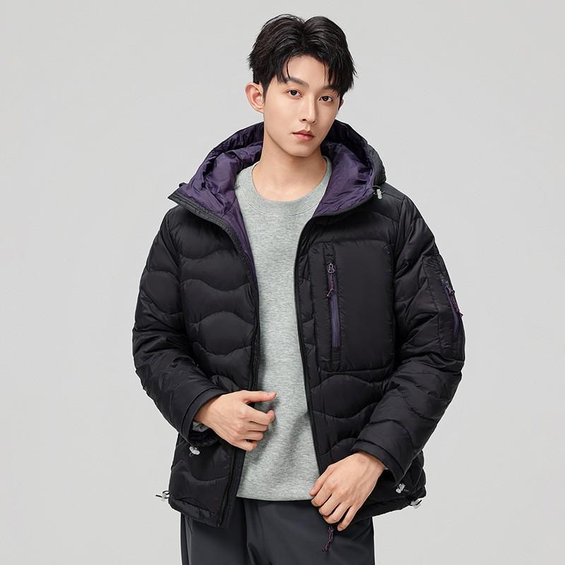 Pike Peak Hooded Down Jacket Unisex Winter Warm Fashion Duck Coat