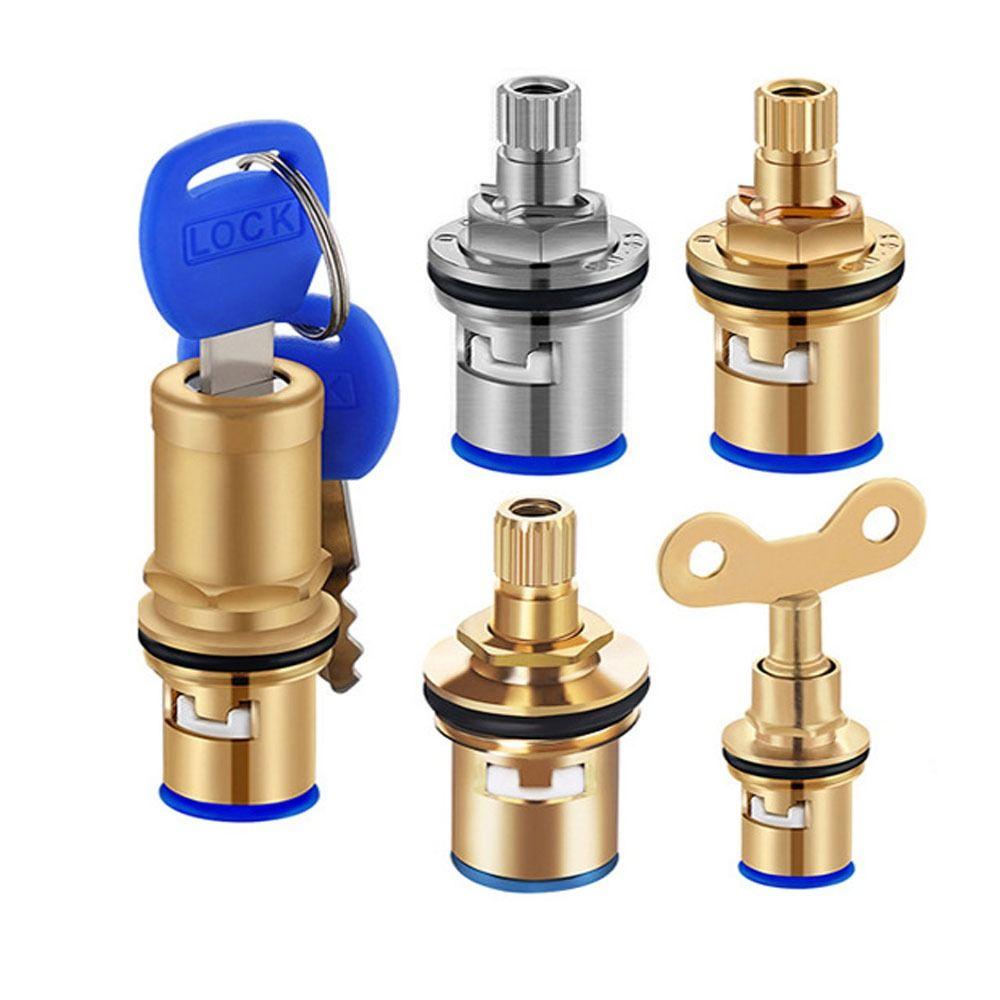 2 Set Replacement Tap Valves Mixer Tap Cartridge Replacement 1/4 Turn Tap Cartridge Replacement