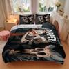 3Pcs Dipper'S Adventure Cave Bedding Set Soft Fabric Duvet Cover Pillowcases Home Xmas Halloween Gift 1 Duvet Cover 2 Pillowcase S1334