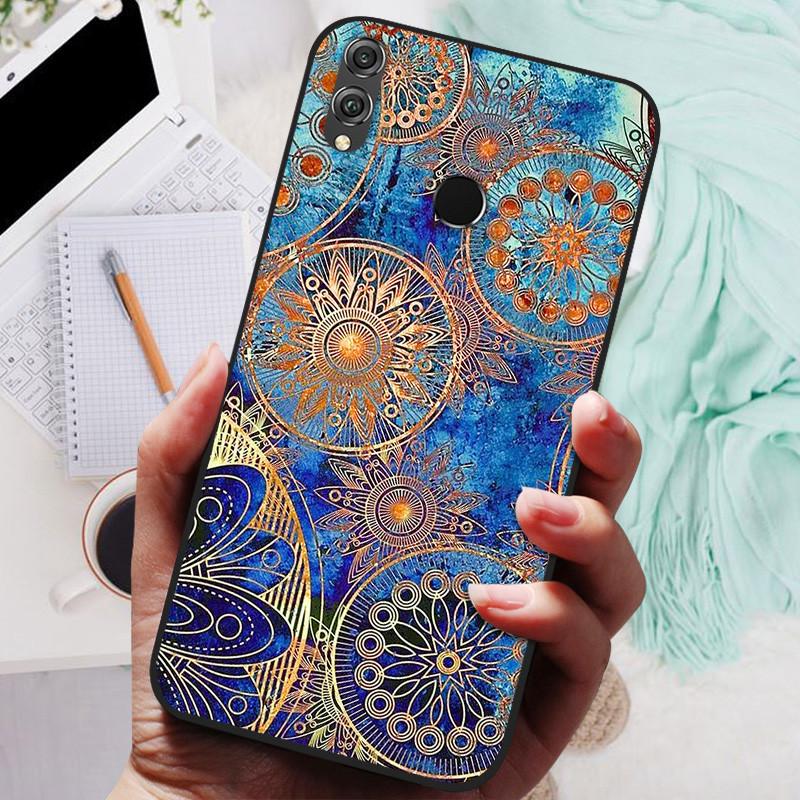 For Huawei honor 8x Case Silicone Luxury Cat Marble Soft Bumper Cover for Huawei honor 8x Max Protective Capas honor8x Max Funda