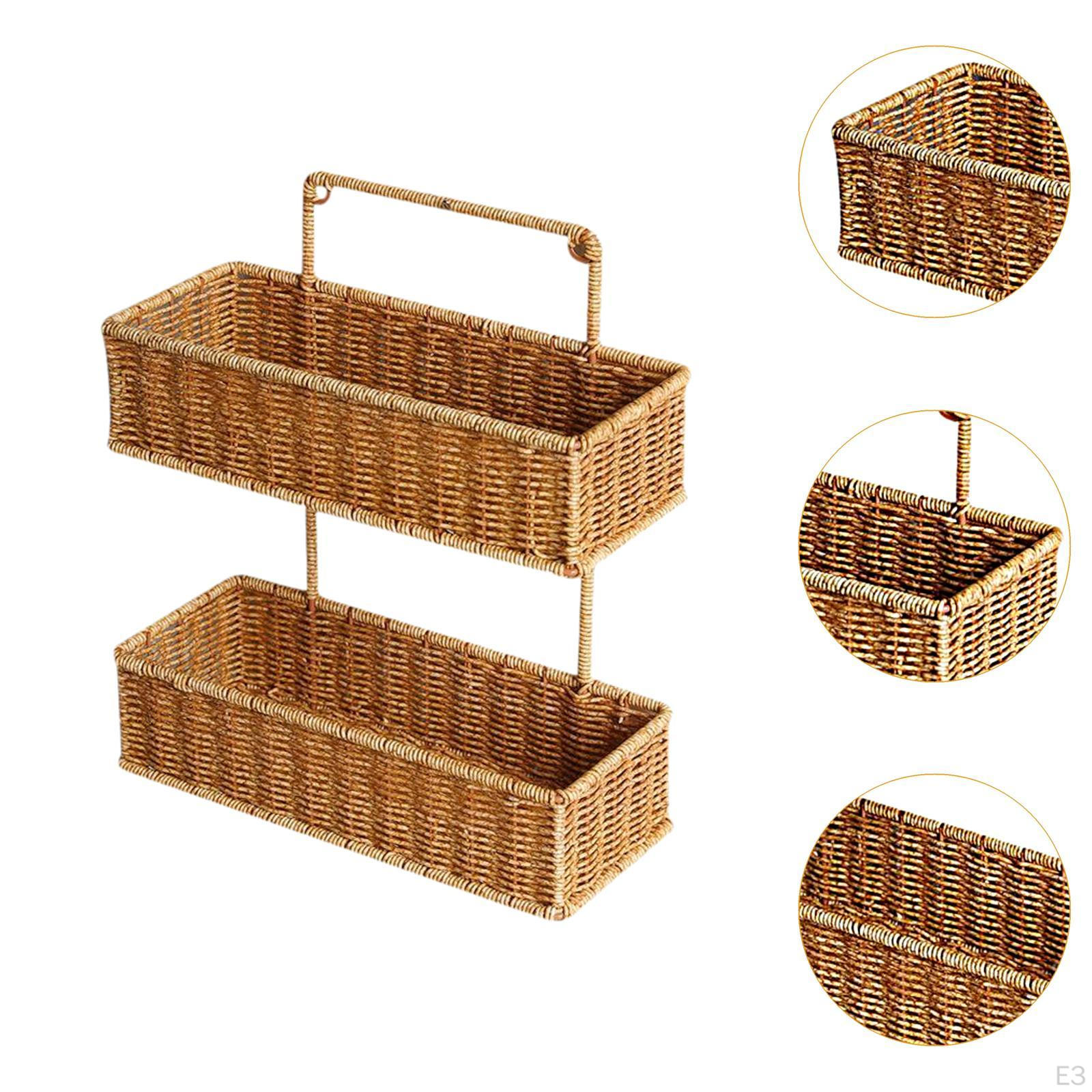 2-х уровневая подвесная корзина для фруктов — фото 5