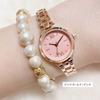 [Follow] Fragola Nickel-Free Colorful Metal Watch H01122S-2 PG/PK Women's Rose Gold