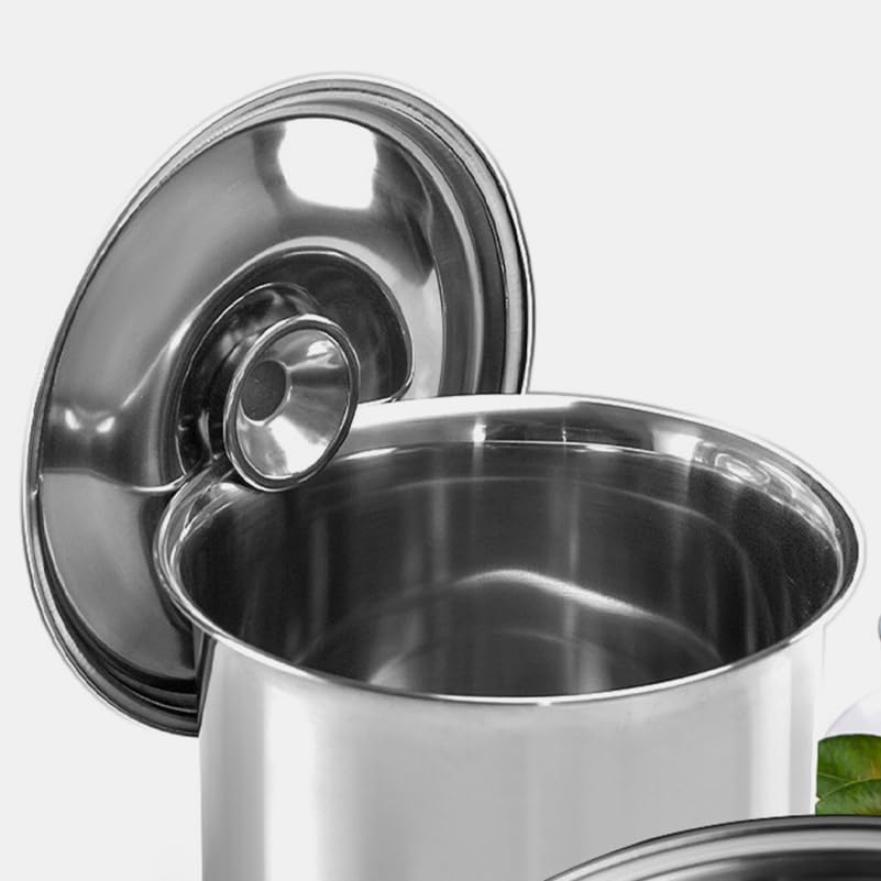 Ciieeo 2ks Nerezové Pokličky Náhradní Kryty na Olejové Hrnece a Sklenice Lehká Poklička na Pánev pro Vaření a Kořenění Snadné Použití a Údržba