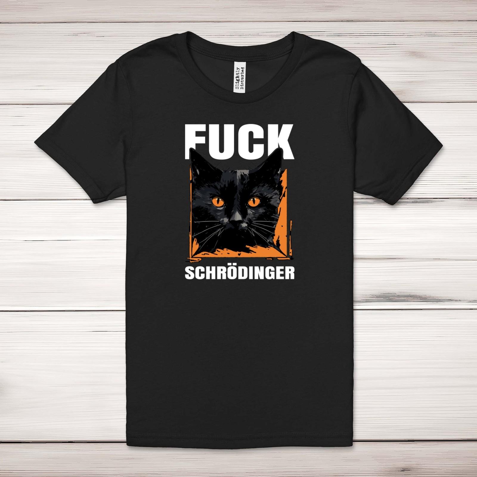 F*ck Schrodinger Adult T-Shirt S разноцветный