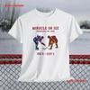 Miracle On Ice 1980 Lake Placid Hockey Heavy Cotton T Shirt Vintage Washed Graphic Stylish Stretched Slightly Vintage Washed
