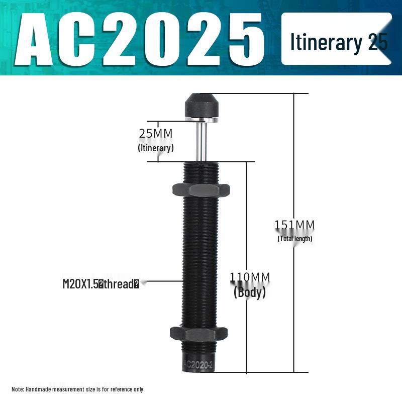 Amortizor Hidraulic cu Tampon pentru Roboți AC0806 1007 AD1416