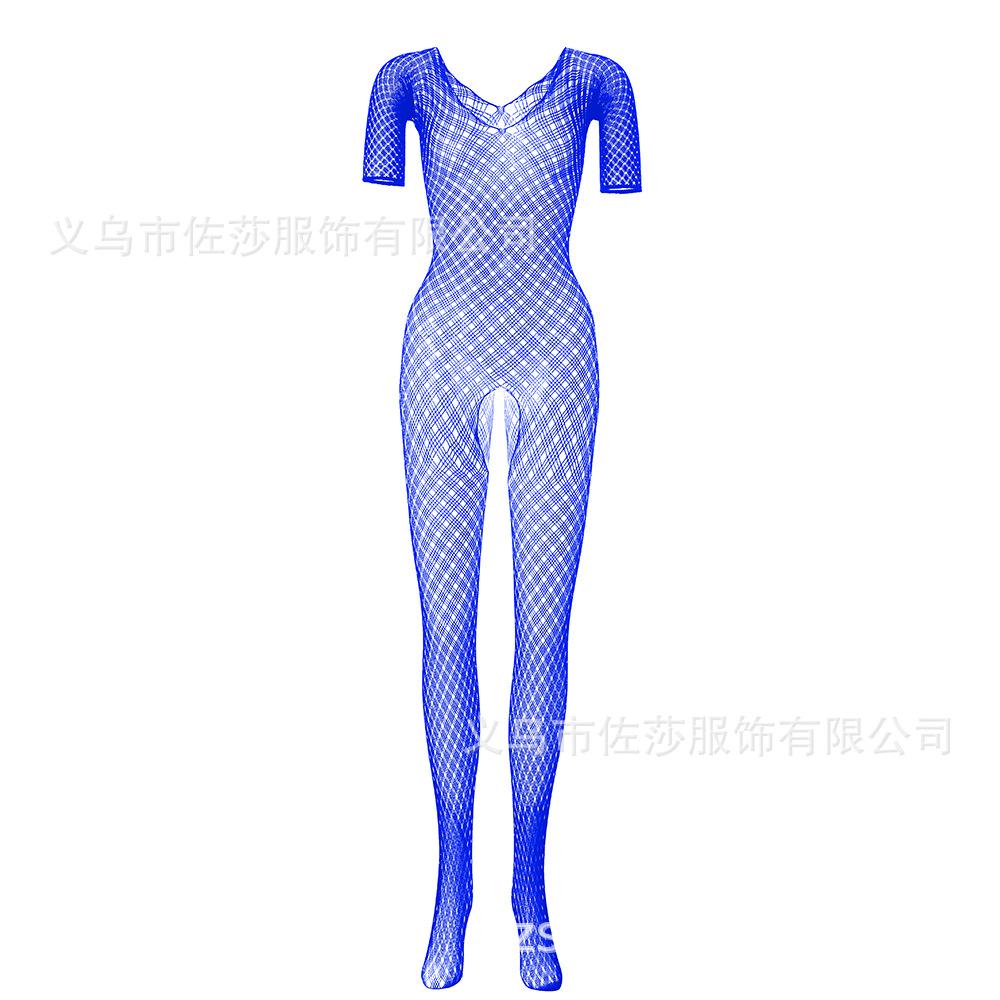 Sexy underwear women's jacquard sexy onesie long-sleeved small checkered onesie