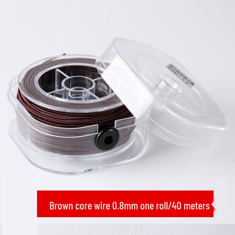 Buddhist Beads Elastic Cord: Durable Woven Thread for Bracelets and Stringing Beads