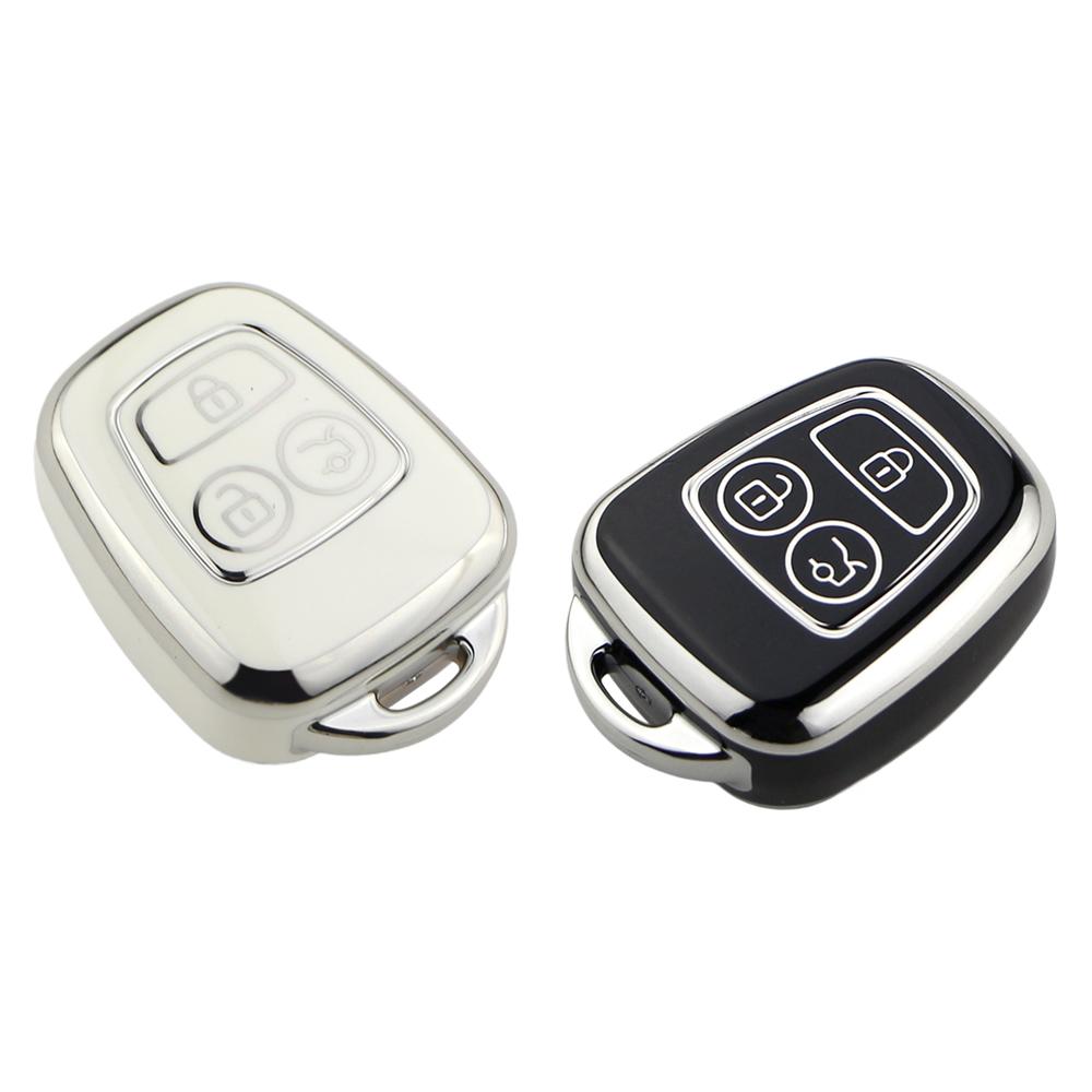 For Peugeot 106 107 206 207 306 307 406 407 For Citroen C1 C4 Key Case Cover Remote Key Shell Fob Protector Interior Accessories