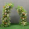 Mori-Style Floral Arch: Silk Flowers & Greenery for Weddings, Proposals, Birthdays, Window Displays & Photo Arrangements
