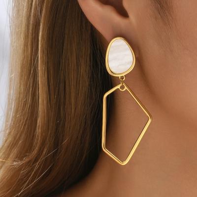Fashionable and Versatile Earrings, New Trendy Summer, Light Luxury, High-end Feeling, Earrings, Versatile Earrings