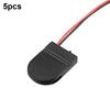 5Pcs Single Slot Cr2032 Button Coin Cell Battery Holder Case Cover 3V Box