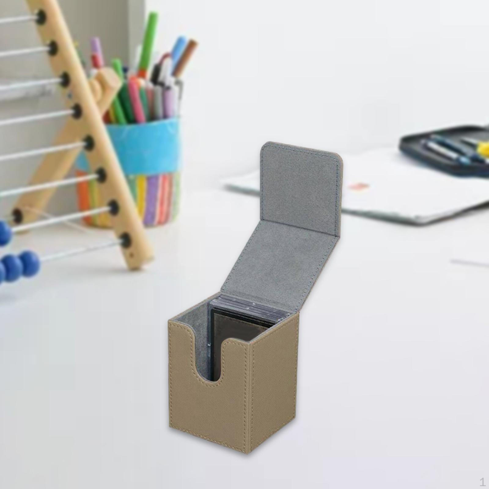 Card Deck Storage Box for Collectible Organization хаки 1290₽