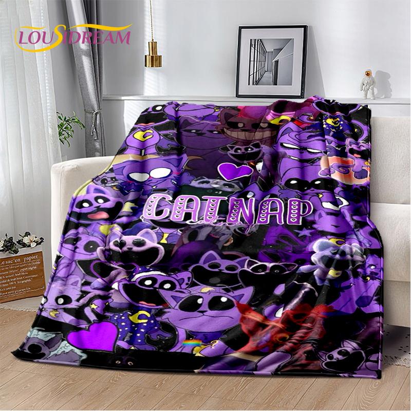 Cute S-Smiling C-Critters Catnap Craftycorn Cartoon Soft Blankets,Throw Blanket Comfortable Blanket for Beds Sofa Home Kids Gift